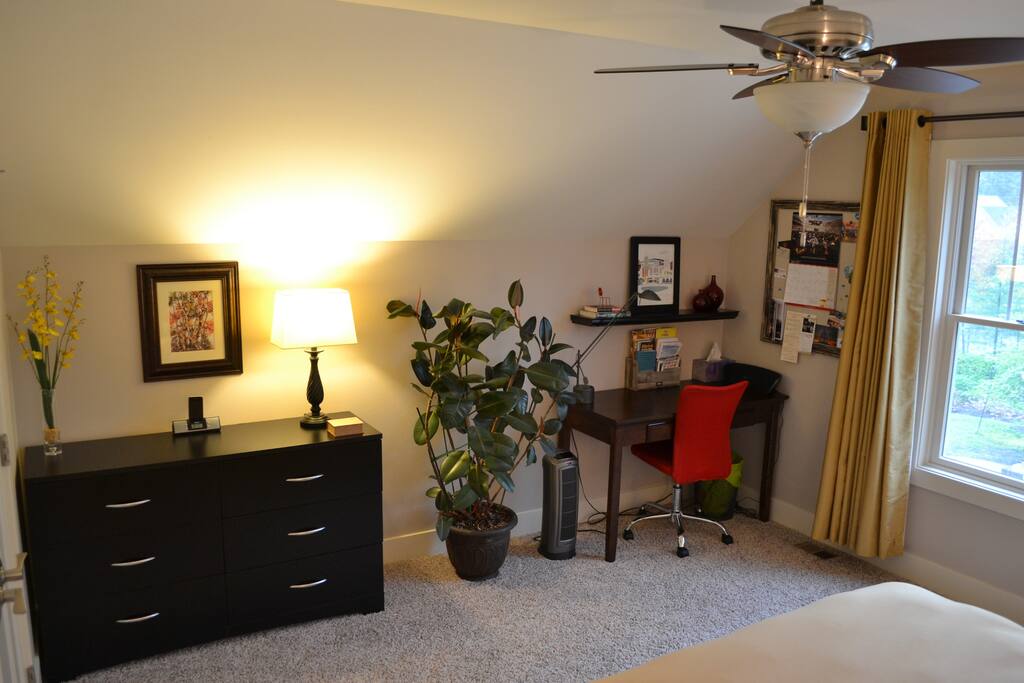 Dresser and desk in the Main Guest Room.