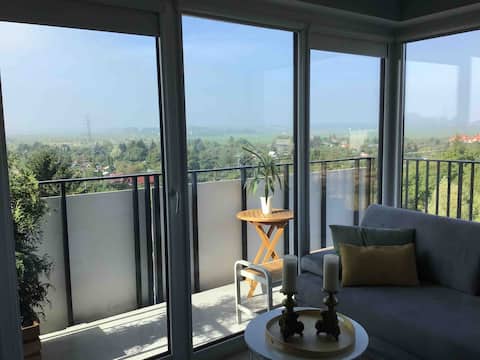 Popular Airbnb listing: Cozy with a view in Gumieńce