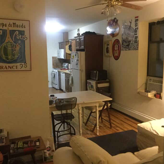 living / kitchen