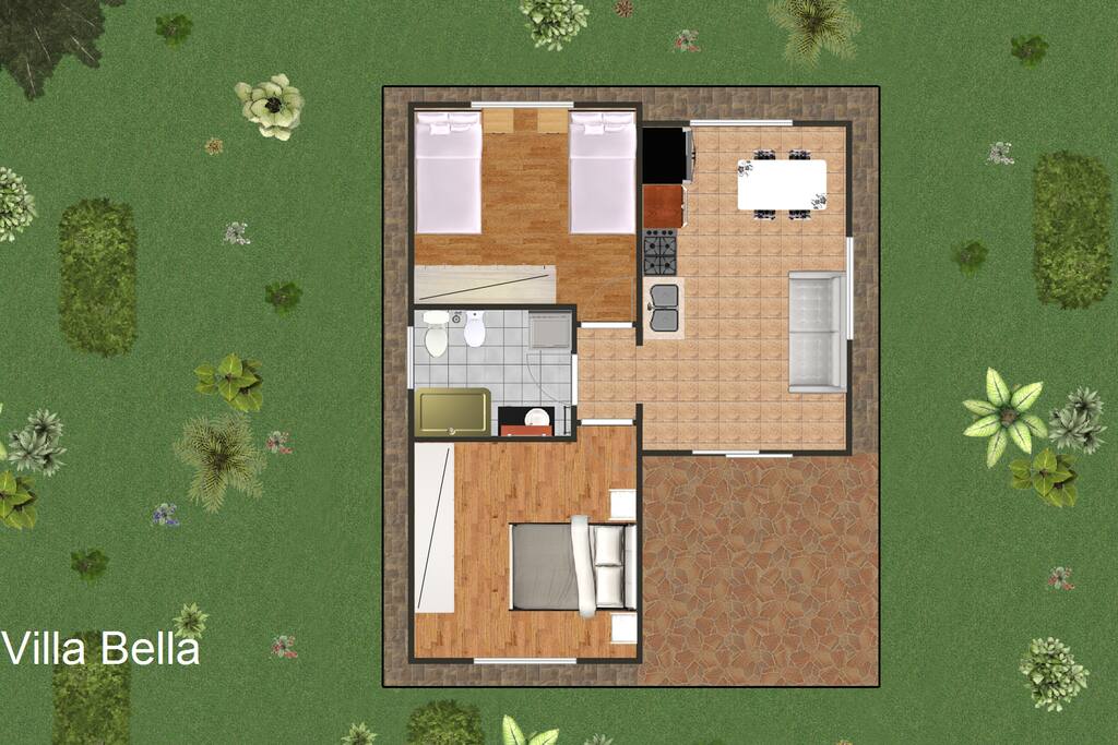 Map of Villa Bella