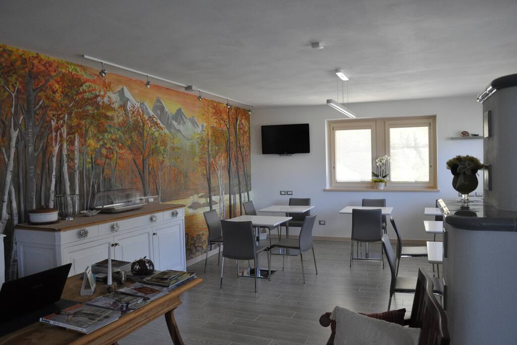 Sala colazioni.