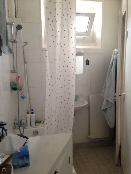 Bathroom with your own door and lockable on the inside