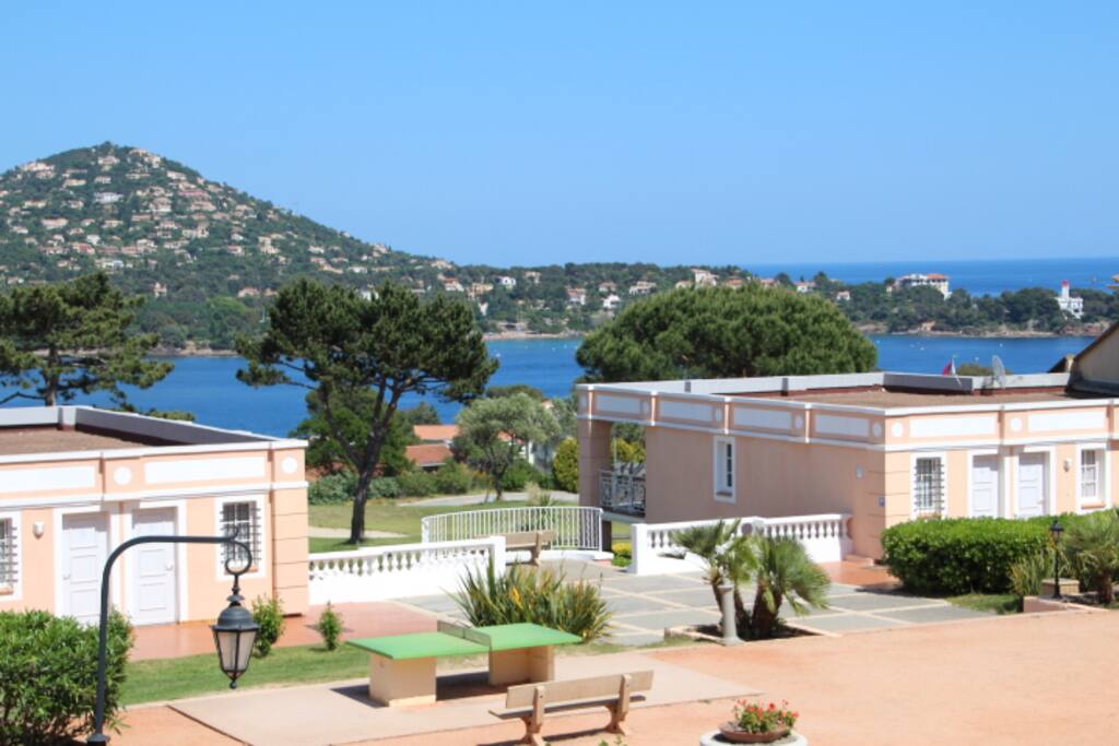 vue de la terrasse