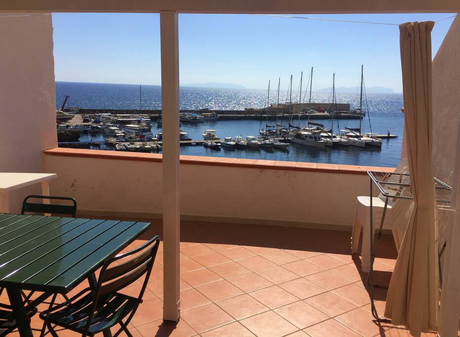 Terrazza panoramica con vista mare