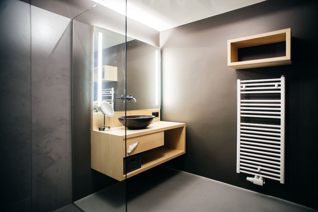 The bathroom with all comfort