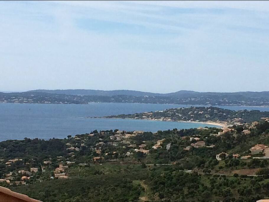 Vue panoramique de l'appartement