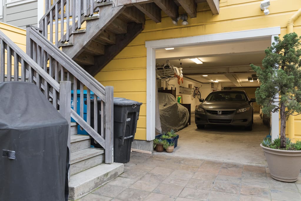 Garage available and parking can be discussed.