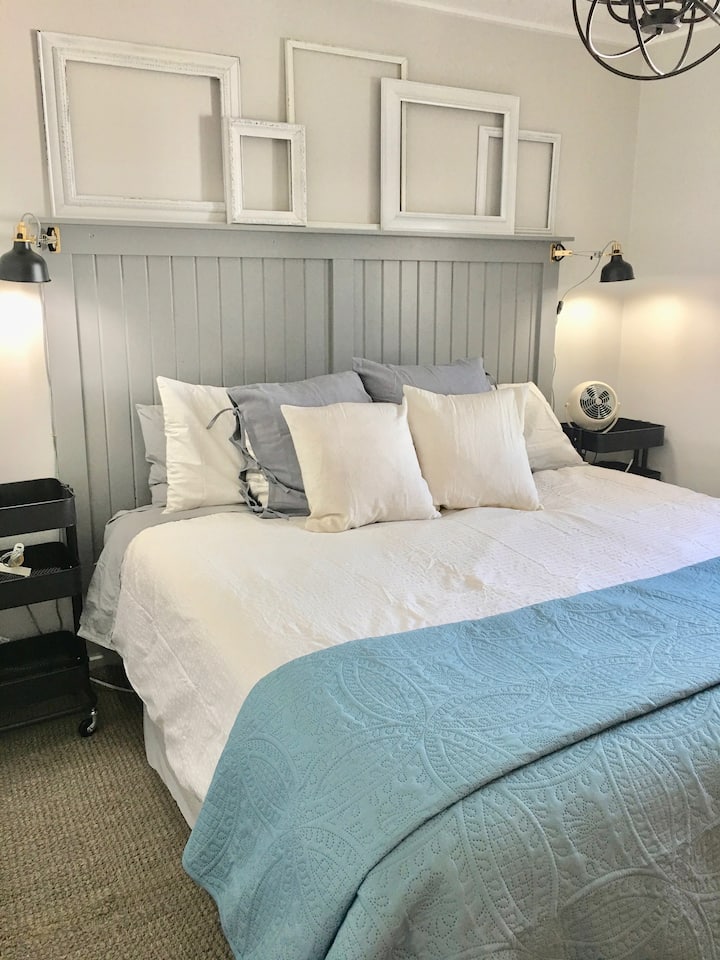 Bedroom 2 also has a huge king-sized bed!