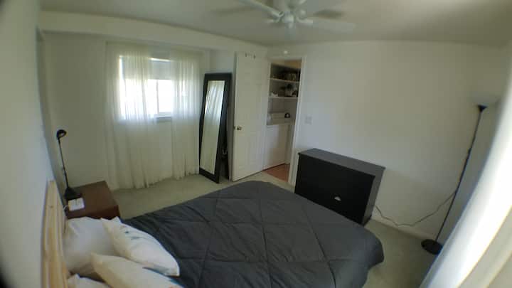 Master Bedroom full height mirror