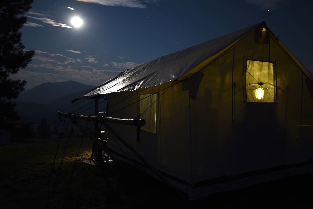 Rock Candy Wall Tent