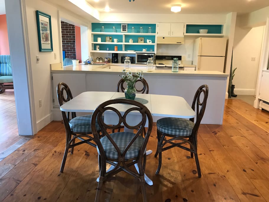 Dining room adjacent to full cook's kitchen