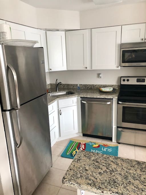 Fully Equipped Kitchen.