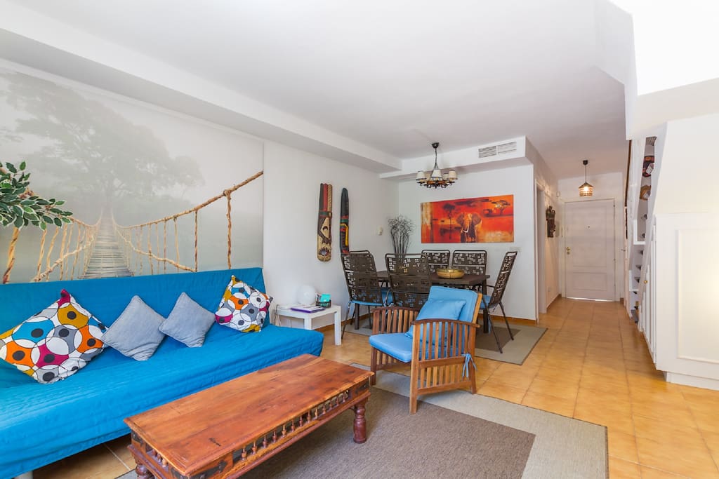 Lounge Dining Room Facing Entrance