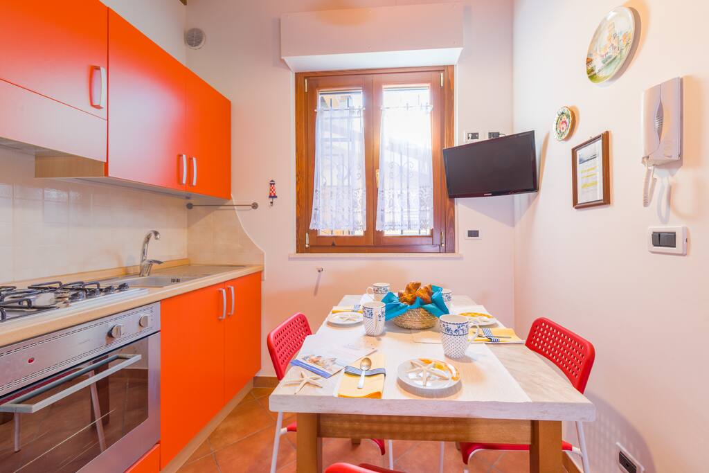 soggiorno, cucina