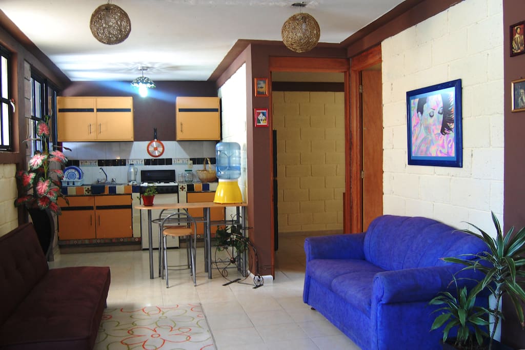 Sala comedor y cocina