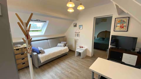 Appartement groffliers proche plage