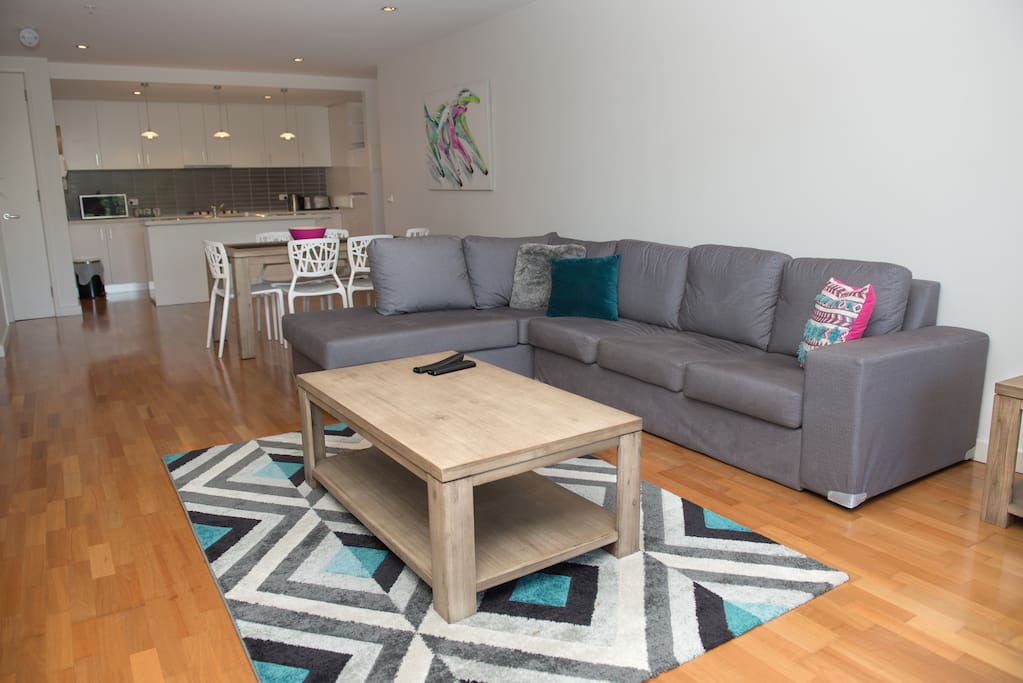 Our lounge is large with ample comfortable seating