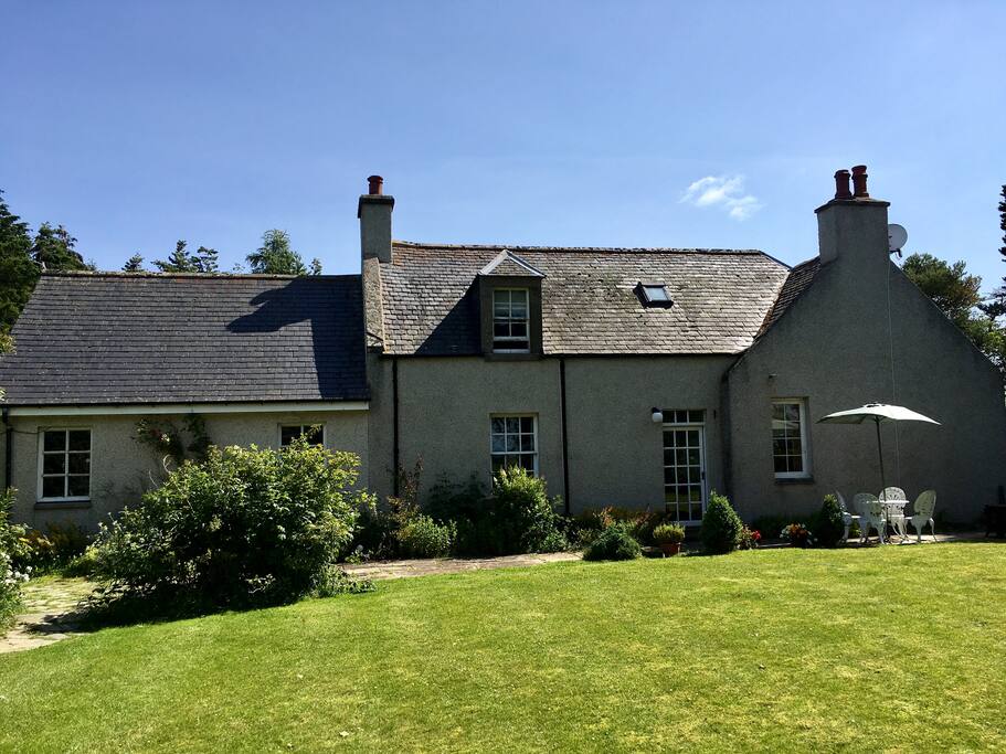 Side view of house