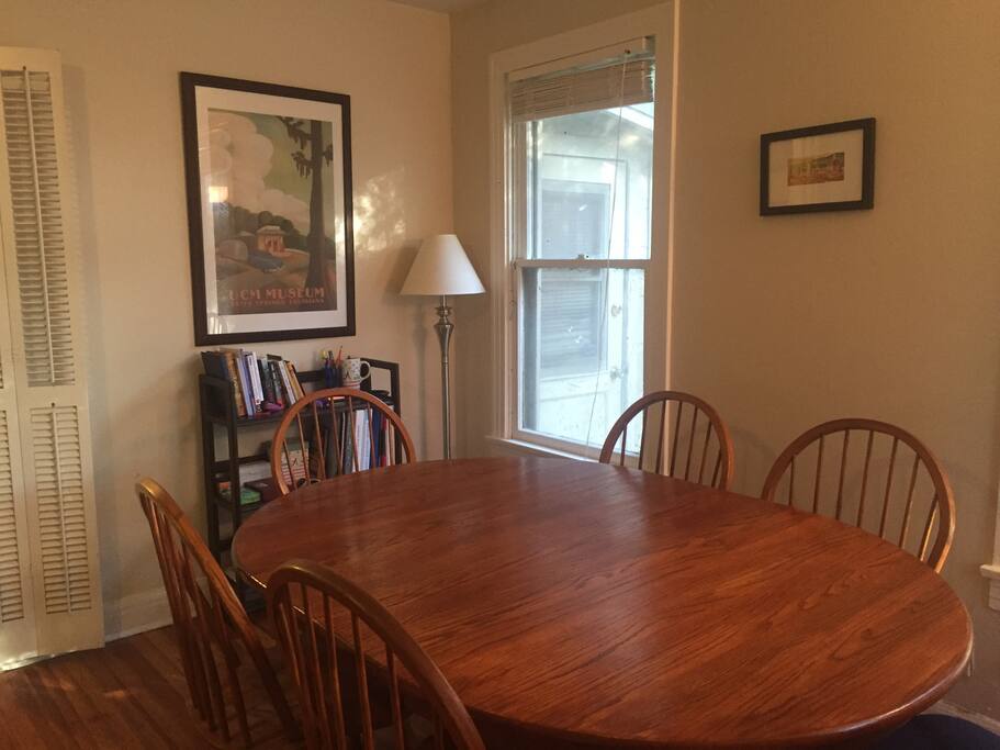 Dining area and Workspace
