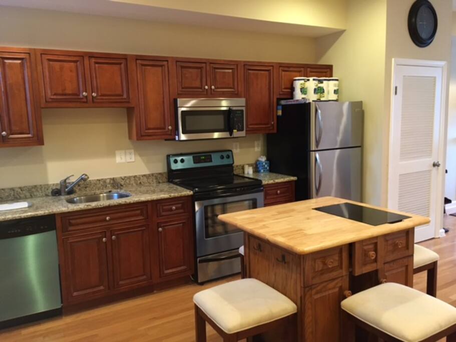 The kitchen.