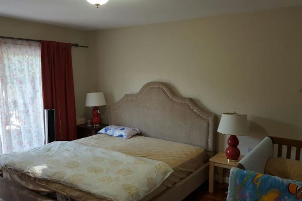 bedroom 1(clean linens will be provided)