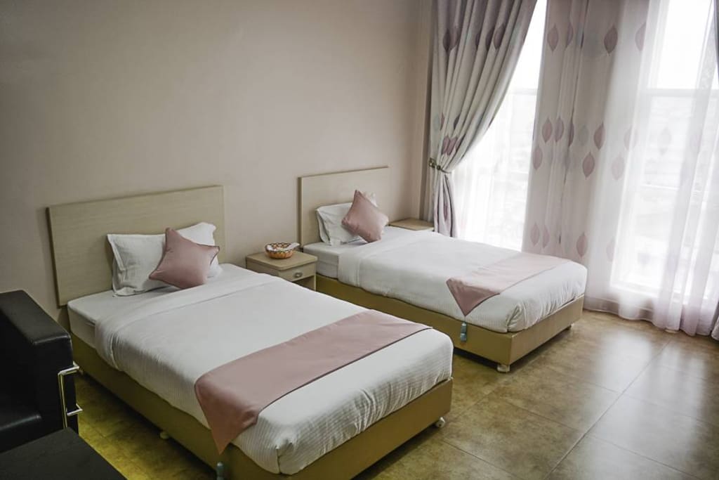 Cosy bedroom for two or 3