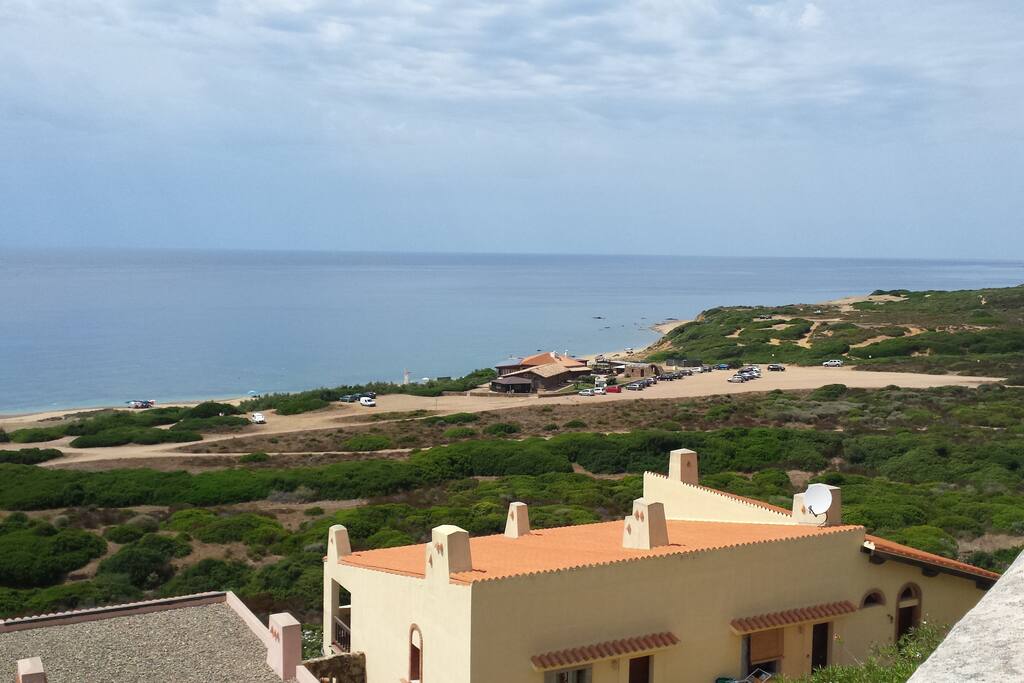 paesaggio dalla terrazza
