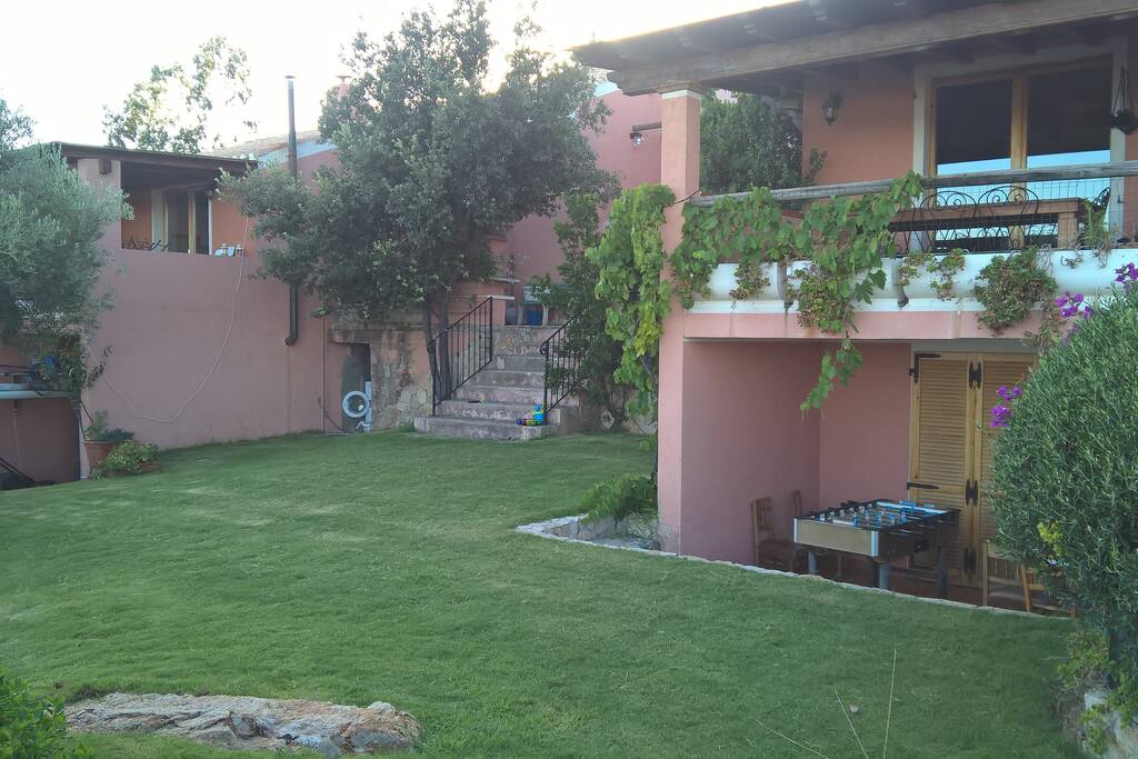 giardino e veranda