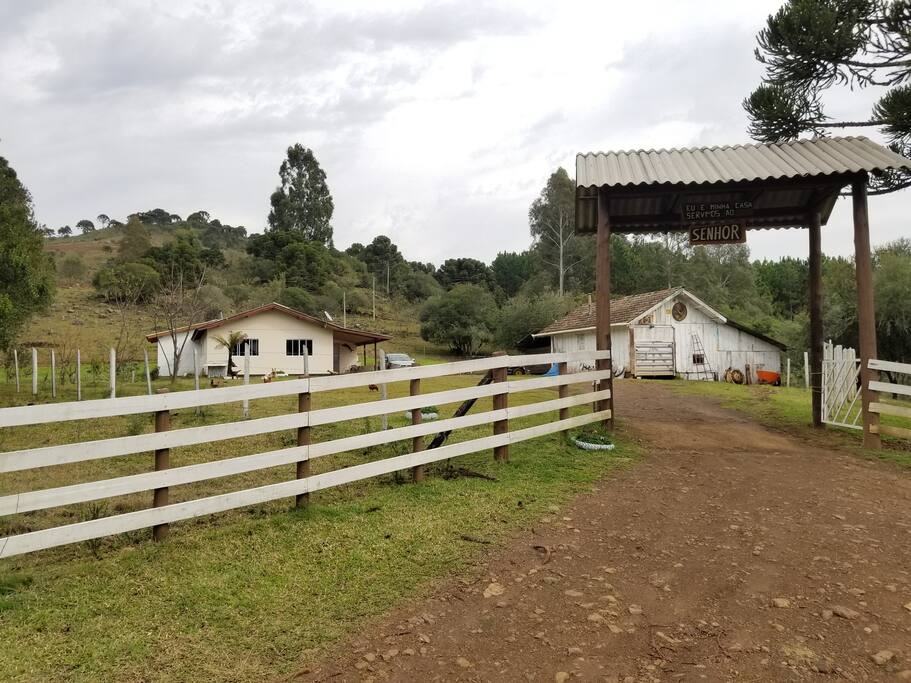 Entrada do sítio