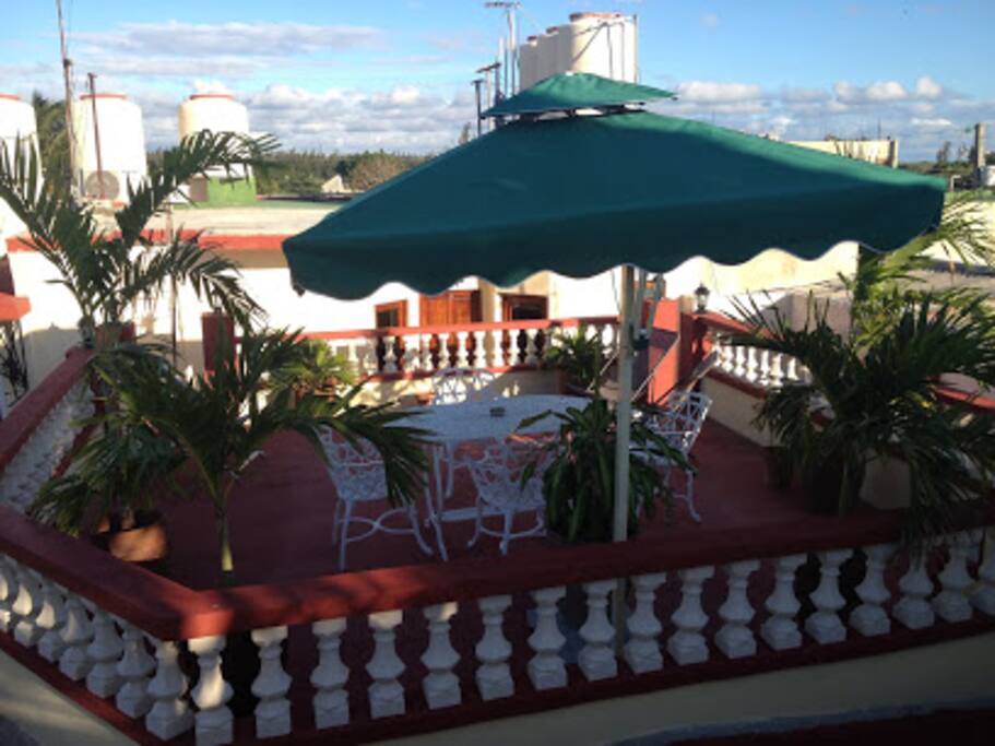 Terraza en tercer nivel