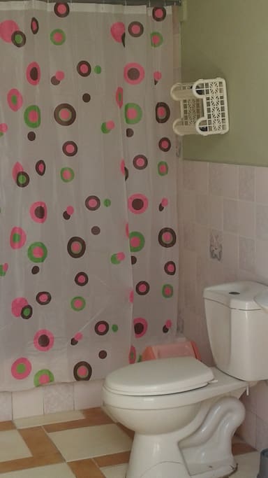 Baño compartido.