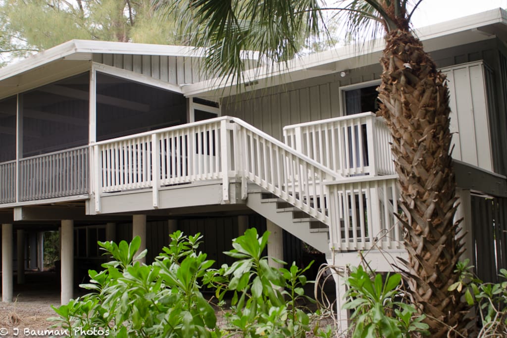 Large private Screened porch