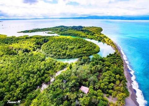 Beach house. Sea, mangrove, lagoon & jungle