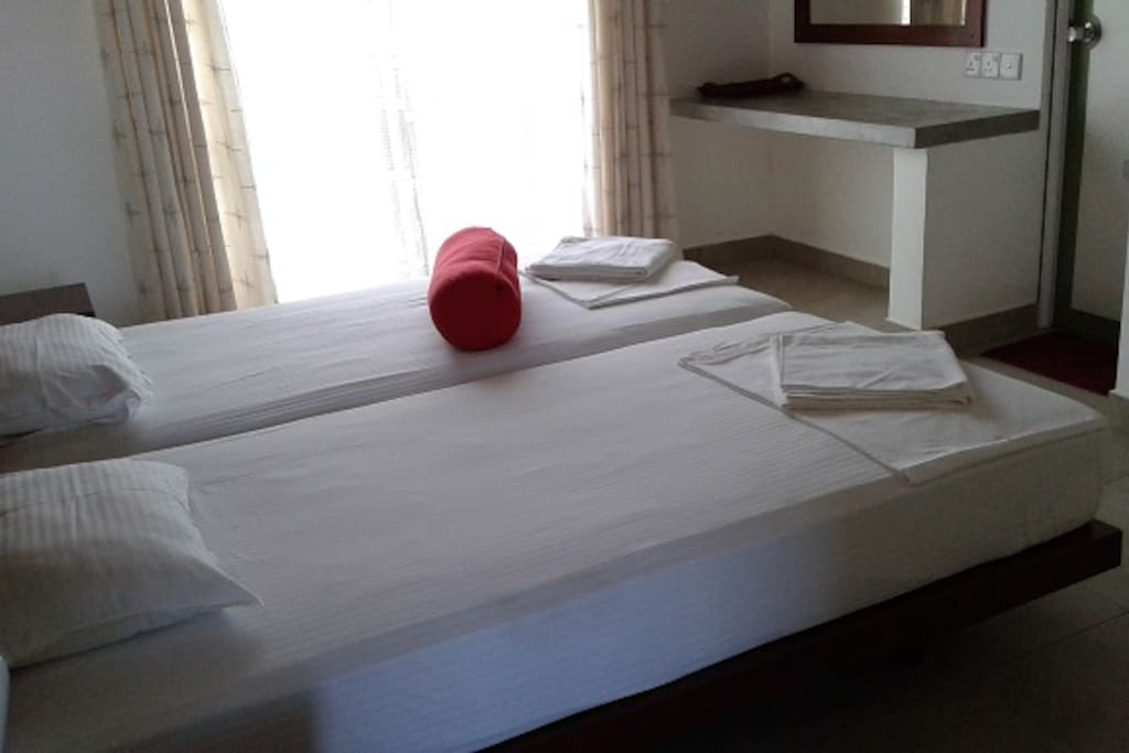 two single beds together- can be separated