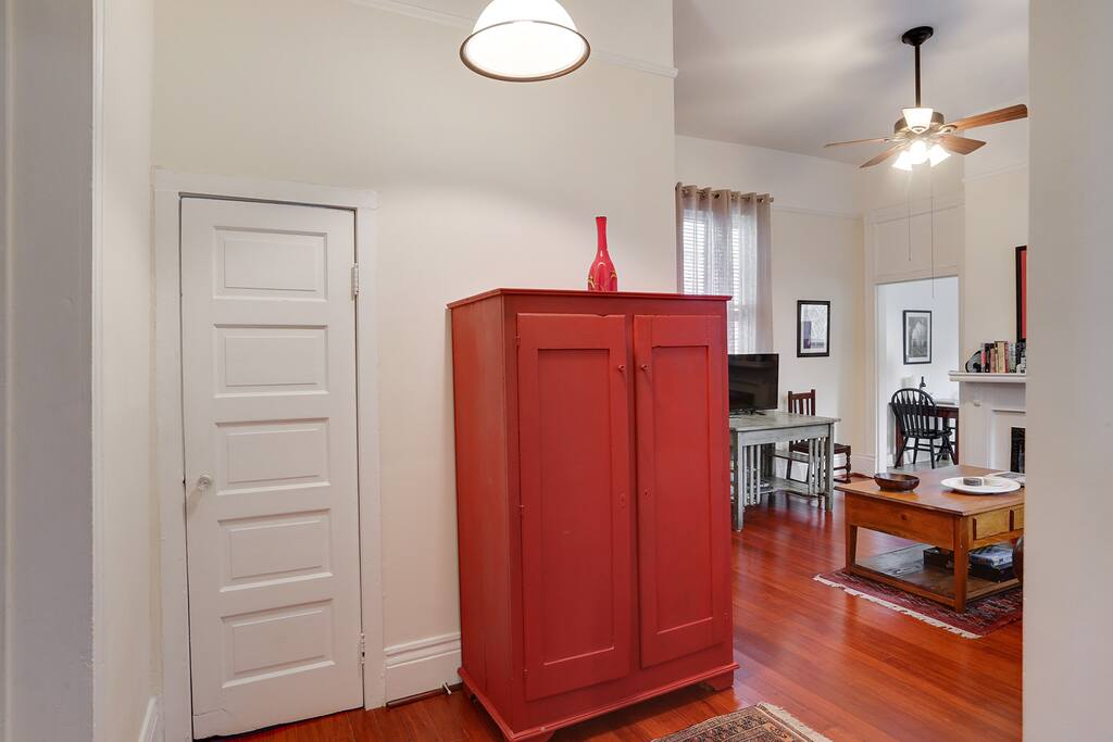 Lower apartment...