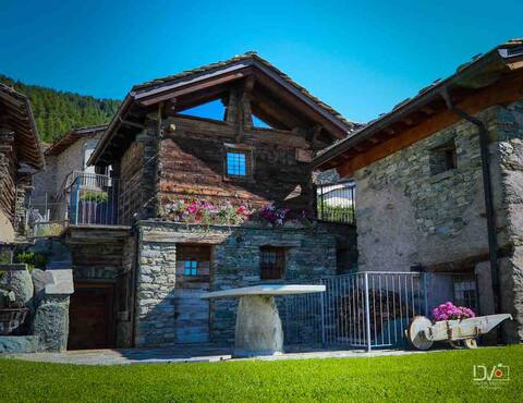 Lo Grenier - Chalet con vista a Saint Barthélemy