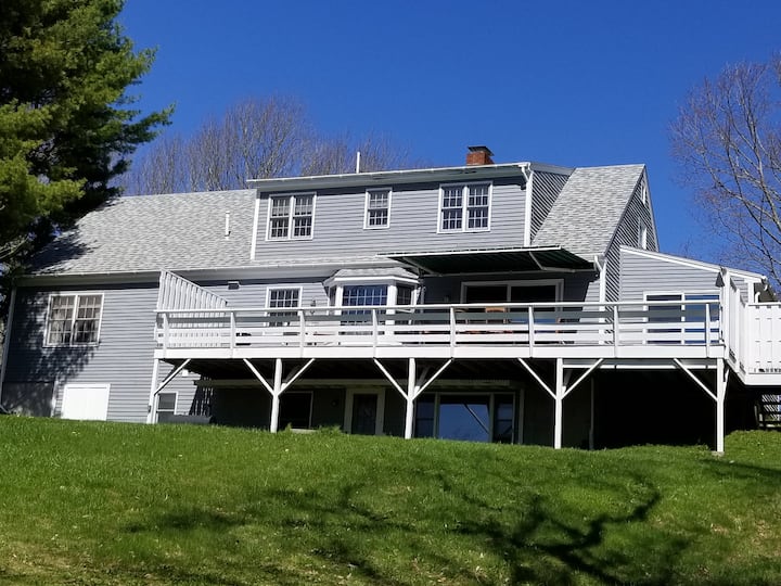 Home Overlooking Damariscotta River