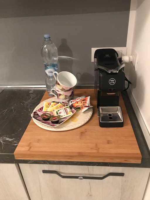 macchina del caffè per colazione