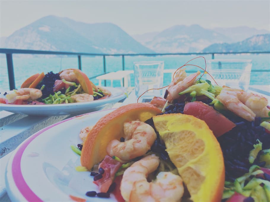 Have a romantic dinner on the Lake terrace