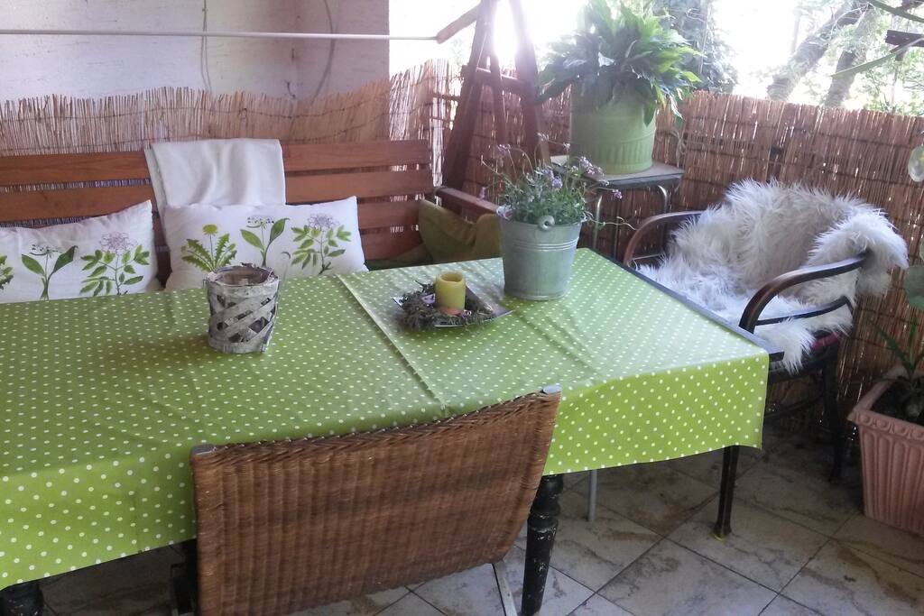 Sitzecke Terrasse