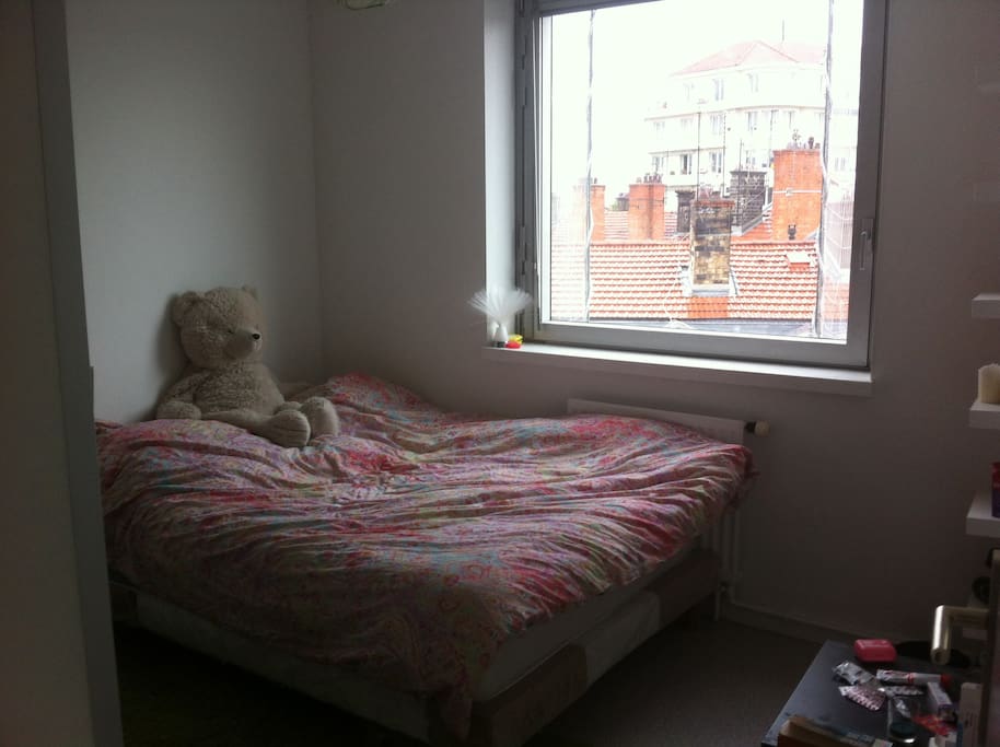 Chambre de 20m2 avec lit double