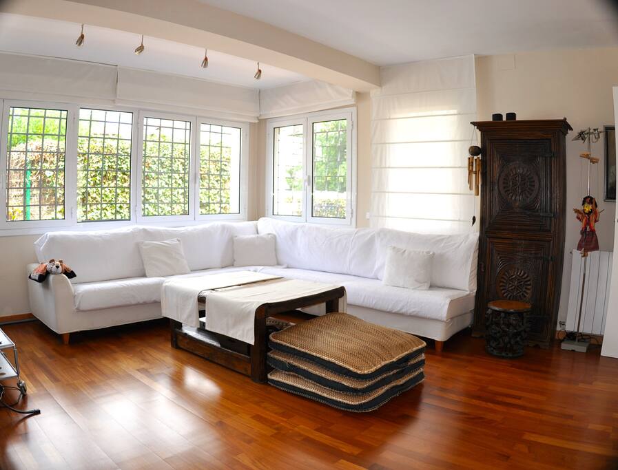 sunny living room