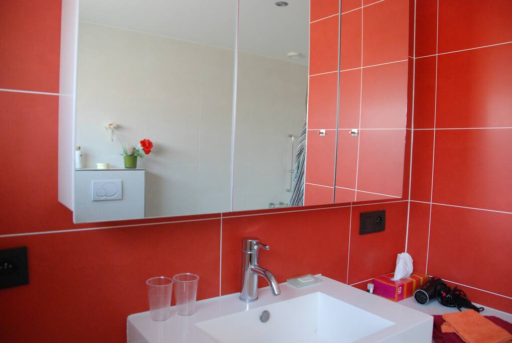 part of the bathroom