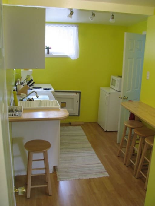 Shared kitchen space
