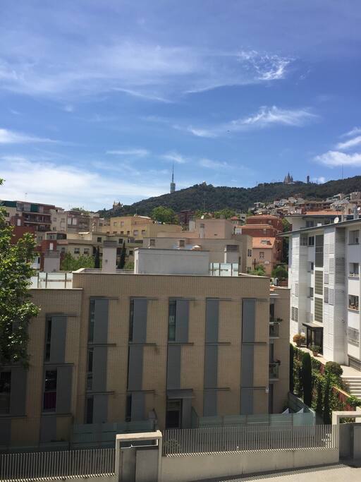 vista desde el balcón