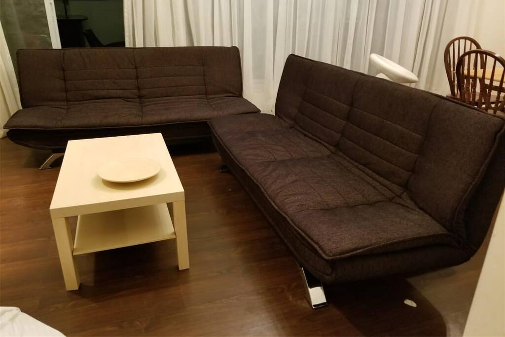 Stretch out on the cozy L Shaped Sofa