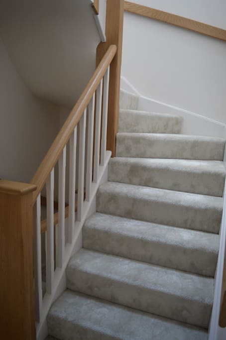 Stairs to the bedrooms