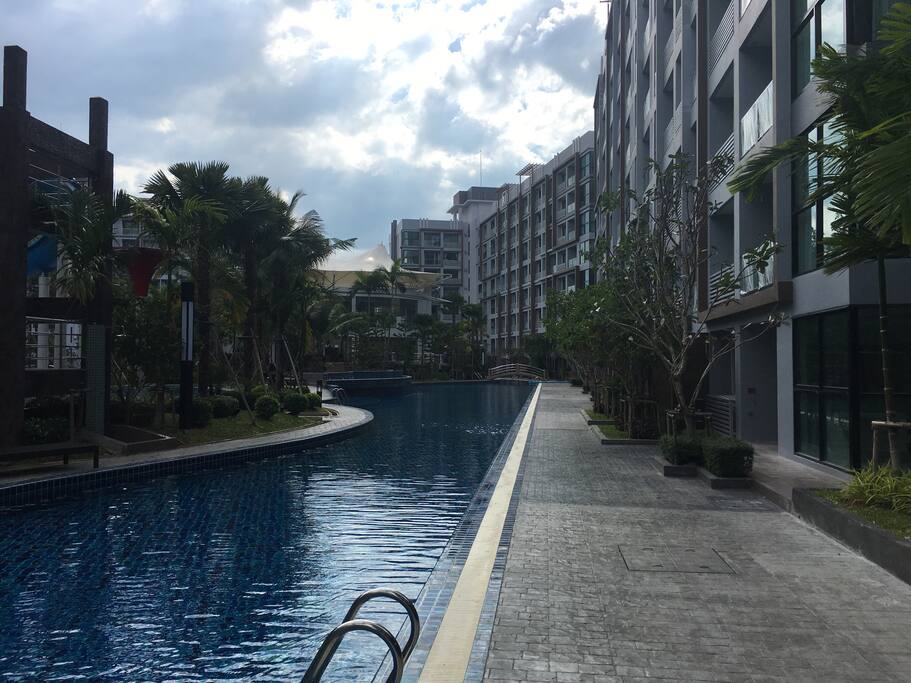 Swimming Pool View from the other side!