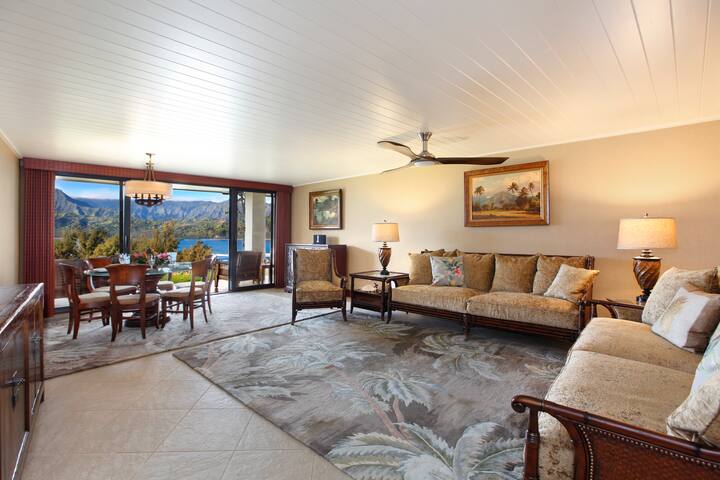 Oceanfront view at Hanalei Bay Resort 9104,5,6 gallery image 2