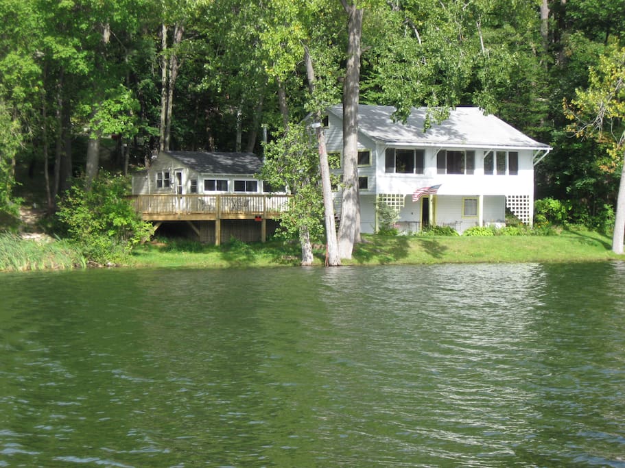 Your cabin is on left